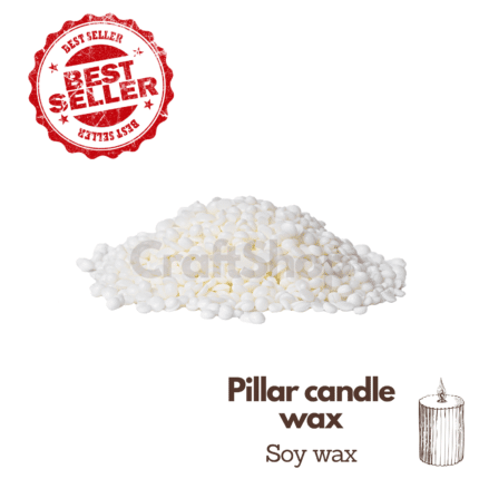 Looduslik sojavaha sambküünalde valmistamiseks (toodetud EL-is)