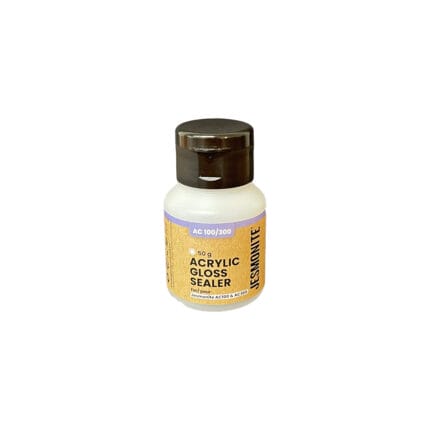 Jesmonite akrüülhermeetik, 50 g, läikiv – kaitsekiht AC100, AC200 ja AC300 pindadele