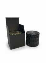 juoda kartonine dezute CraftShop